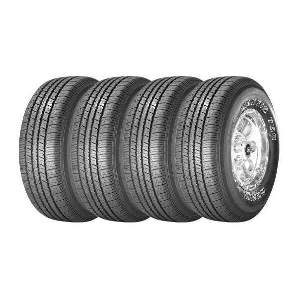 Combo com 4 Pneus 255/70R16 Maxxis HT-750 H/T 111T (Original Nissan Frontier)