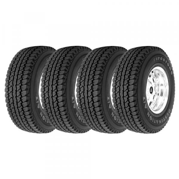 Combo com 4 Pneus 215/80R16 Firestone Destination A/T 107S