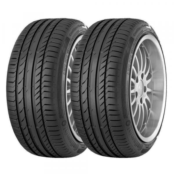 Combo com 2 Pneus 205/50R17 Continental ContiSport Contact 5 89V