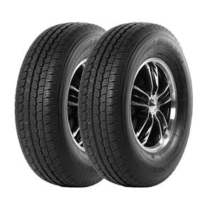 Combo com 2 Pneus 205/70R15 Dunlop Falken R51 106R 8 Lonas