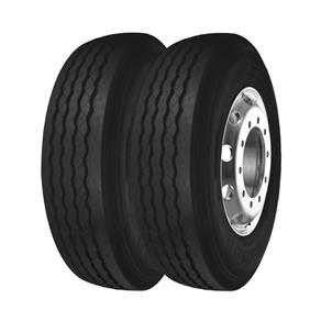 Combo com 2 Pneus 215/75R17,5 Bridgestone Dayton D300 Liso 12 Lonas (10,3mm)