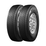 Combo com 2 Pneus 215/75R17,5 Triangle TR685 Liso 135/133L 16 Lonas