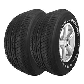 Combo com 2 Pneus 235/60R14 Hankook Dynamic RA03 96H (Letra Branca)