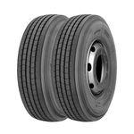 Combo com 2 Pneus 235/75R17,5 Westlake CR960A 143/141J 16 Lonas