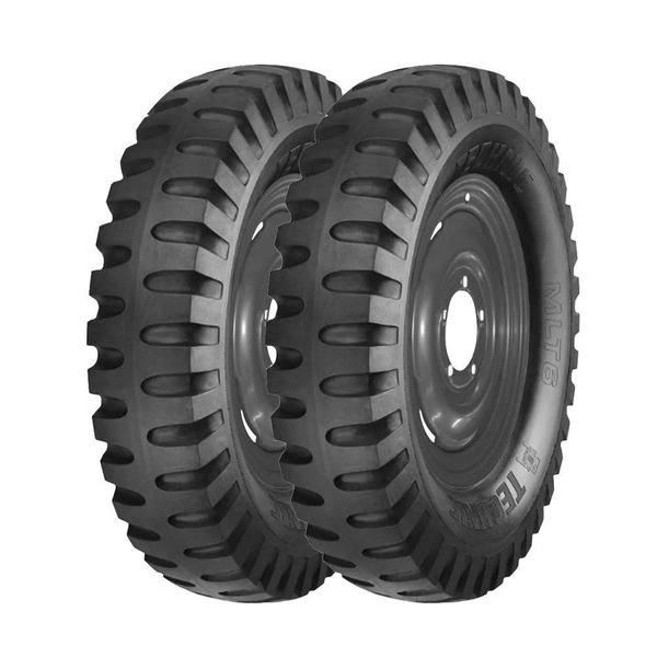 Combo com 2 Pneus 650-16 Technic Militar MLT6 Jipe 99P