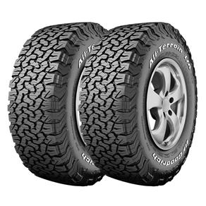 Combo com 2 Pneus 37x12,5R17 BF Goodrich All Terrain KO2 A/T 124R (Letra Branca)