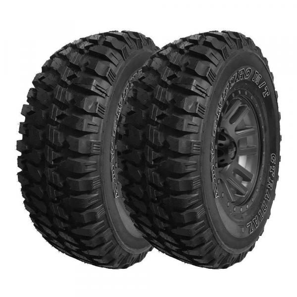 Combo com 2 Pneus 33x12,5R15 GT Radial Adventuro MT MUD 108Q 6 Lonas (Letra Branca)