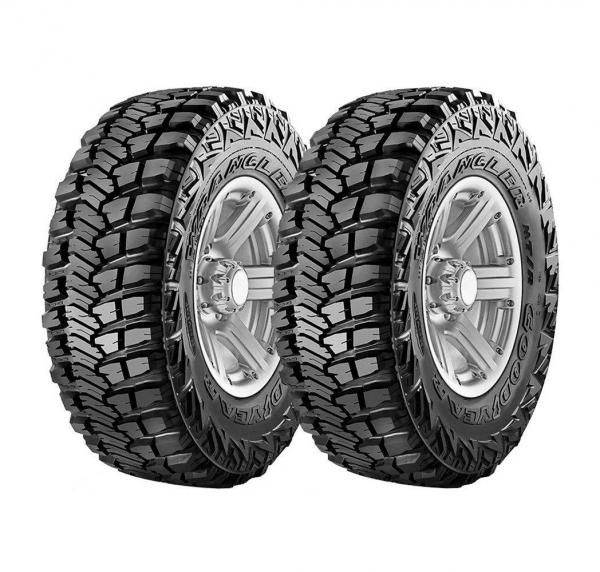 Combo com 2 Pneus 32x11,5R15 Goodyear Wrangler MTR MUD Kevlar 113Q 6 Lonas