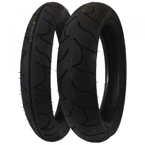 Combo Pneu Dianteiro 100/80R17 + Traseiro 130/70R17 Maggion Sportissimo Moto