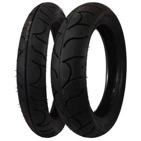 Combo Pneu Dianteiro 110/70R17 + Traseiro 140/70R17 Maggion Sportissimo Moto