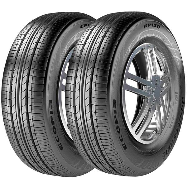 Combo 2 Pneus 205/60r16 92h Tubeless Ecopia Ep 150 Bridgestone