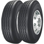 Combo 2 Pneus 295/80r22.5 152/148m Tubeless Dayton D300 Bridgestone