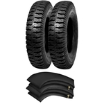 Combo 2 Pneus Toyota Bande F75 Rural 650-16 As22 Pirelli + Camaras