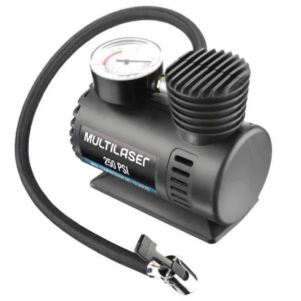 Compressor de Ar Automotivo Multilaser 12v 250 PSI - AU601