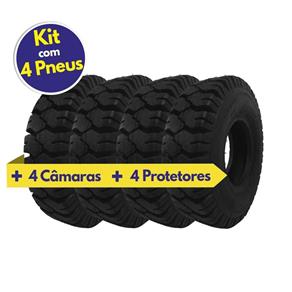 Conjunto de 4 Pneus 700-12 Westlake CL619 12 Lonas + 4 Câmaras de Ar + 4 Protetores - Empilhadeira