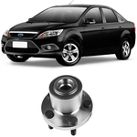 Cubo Roda Ford Focus Sedan 1.6 2.0 2009 a 2013 Dianteiro Com Rolamento