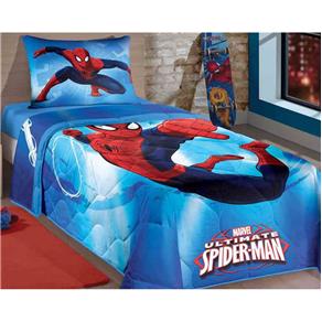 Edredom Estampado Homem Aranha - - Lepper