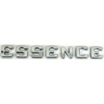 Emblema Essence Cromado 5mm 14mm 117mm Algicar Uno /doblo /palio /siena /punto /linea
