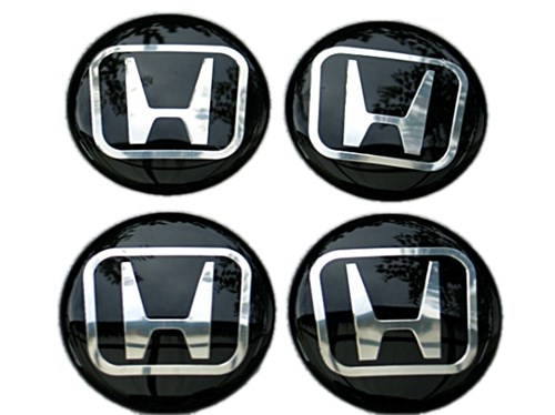 56mm Emblemas Centro Rodas Blk Honda Civic Accord Fit Crv - Esa
