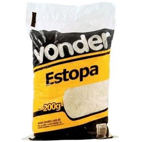 Estopa Branca para Polimento com 200G 63.40.013.000 Vonder