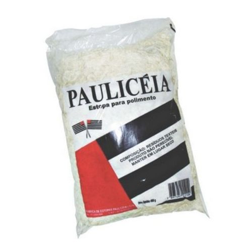 Estopa Branca Polimento com 200g - Paulicéia