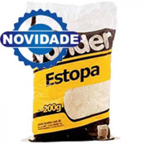 Estopa Branca Vonder 200g