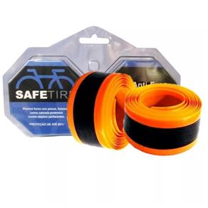 Fita Antifuro Safetire 23mm Aro 27/700 - Laranja