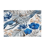 Folhas de poliéster impermeável Impressão Colorida Toalha de mesa 152*214