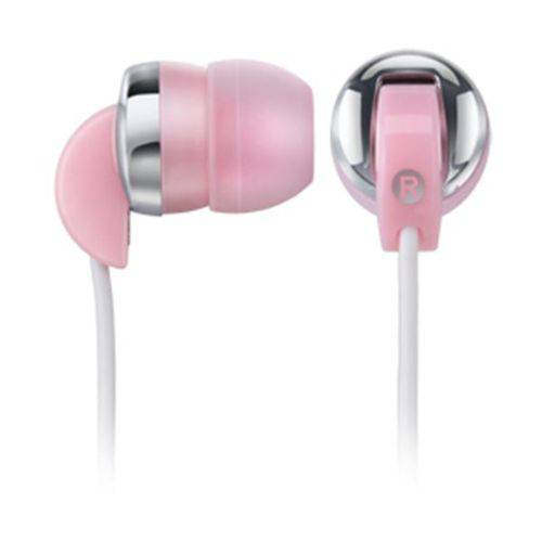 Fone de Ouvido Intra-Auricular Sport Branco/Rosa Multilaser