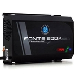 Fonte Automotiva Digital JFA New F200A Sci- 14.4 V - Bivolt, Voltímetro Digital e Indicador de Carg