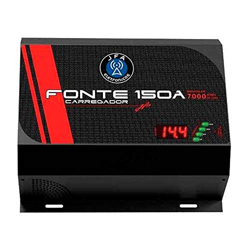 Fonte Automotiva Digital Jfa New F150a Sci - 14.4 V - Bivolt, Voltímetro e Indicador de Carga