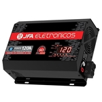 Fonte Carregador Bateria 120a Automático Display JFA Bivolt