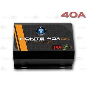 Fonte e Carregador Automotivo Digital Jfa 40A -