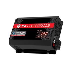 Fonte Jfa 120A Amperes Automotiva Sci Slim - 14.4 V - Bivolt