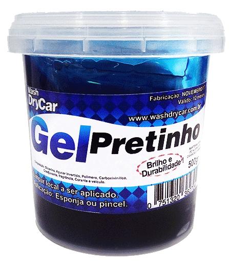 Gel Pretinho 500g Wash Drycar