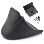 Chin Fairing Fit para Harley Sportster XL1200 Ferro 883Glossy Black Spoiler dianteiro