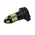 H16 5202 2835 Preto-shell 40smd lâmpada de luz branca Luz Da Motocicleta