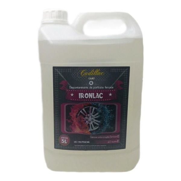 Ironlac Descontaminante de Partículas Ferrosas 5 Lt Cadillac