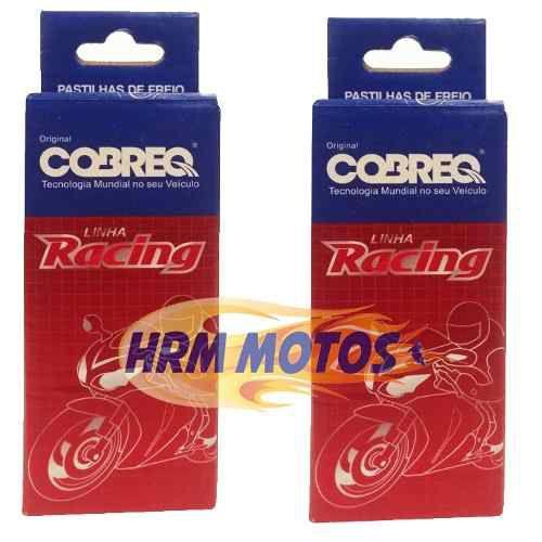 Jg Pastilha Yamaha Xj6 2012-2015 Cobreq Racing para Os 3 Discos