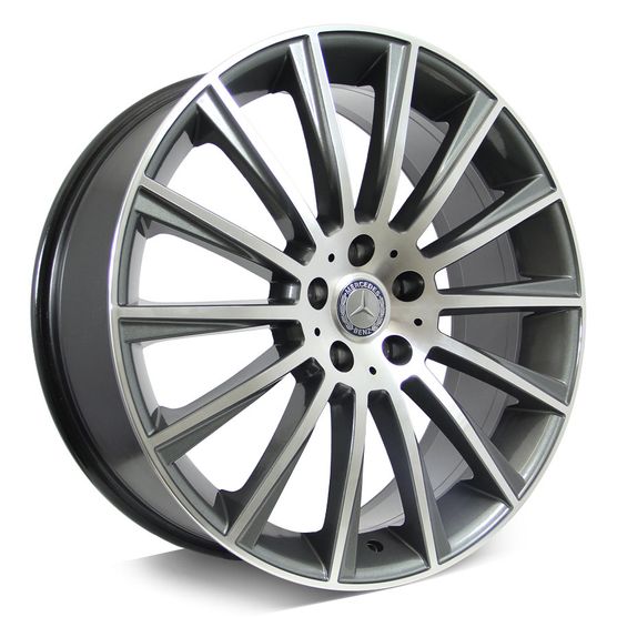 Joga Roda KR R66 Mercedes C63 Aro 14 - Grafite Diamantada Joga Roda KR R66 - 4x98 Tala 6,0 Off - Set: 30