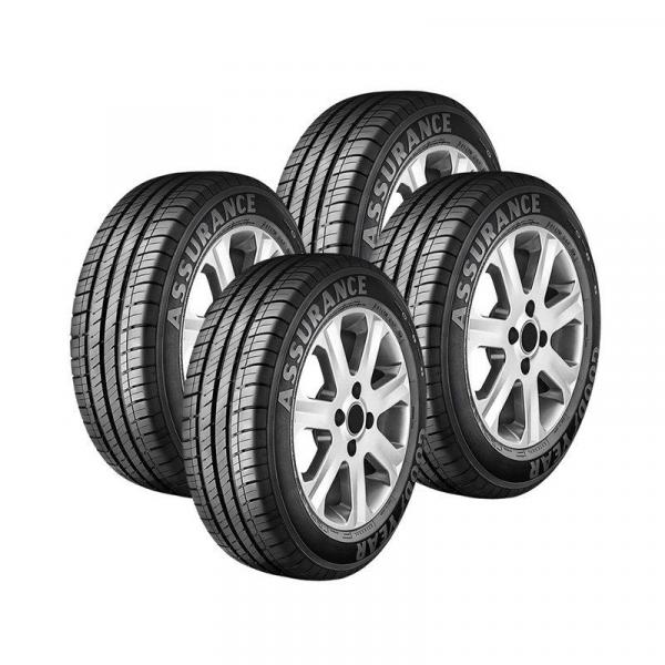 Jogo 4 Pneus Aro 13 Goodyear Assurance 165/70r13