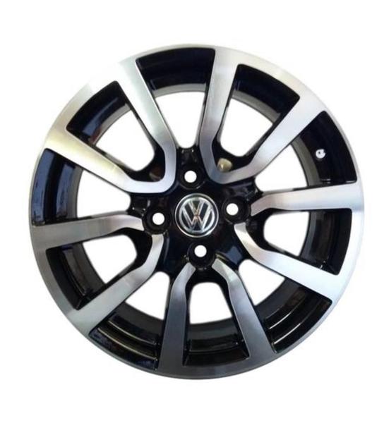 Jogo 4 Rodas Aro 15 Vw Gol Gt 2017 4X100 BD BRW 1220