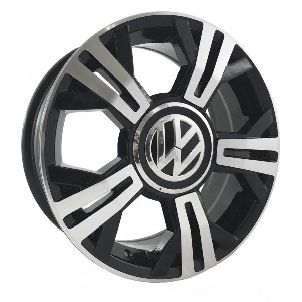 Jogo 4 Rodas Aro 15 Vw Up TSI 4X100 BD BRW 1270