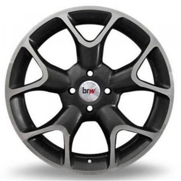 Jogo 4 Rodas Aro 15x6 Focus Titanium 4X108 BD BRW 1130