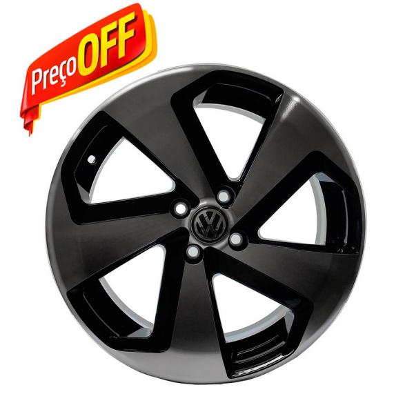 Jogo 4 Rodas Aro 15X6 Vw Golf Gti Vc 5x100 BD Zk-650 - Zunky