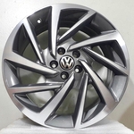 Jogo 4 Rodas Aro 15X6 Vw Novo Polo Tsi 5x100 GD Et40 zk-800