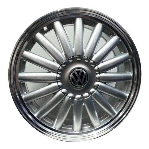 Jogo 4 Rodas Aro 17 Brw 1370 Volks 4x100 Prata Tala 6 Et42