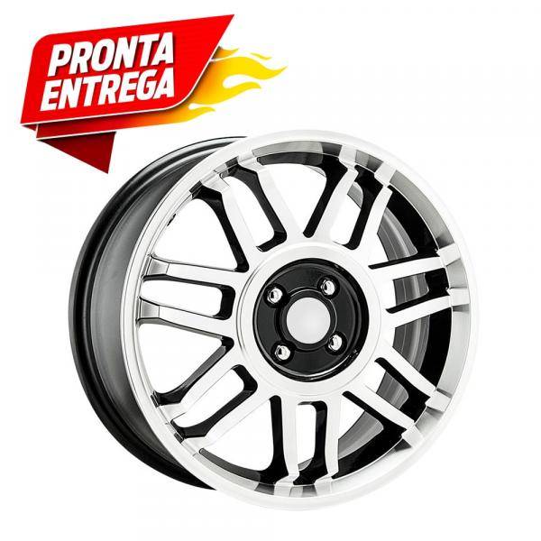 Jogo 4 Rodas Aro 17x6 Vw Gol Gt Snowflakes 4x100 BD Et42 Krmai R83