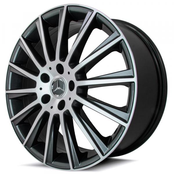 Jogo 4 Rodas Aro 18x7 Mercedes C63 AMG 5x112 GD Et40 Krmai R66