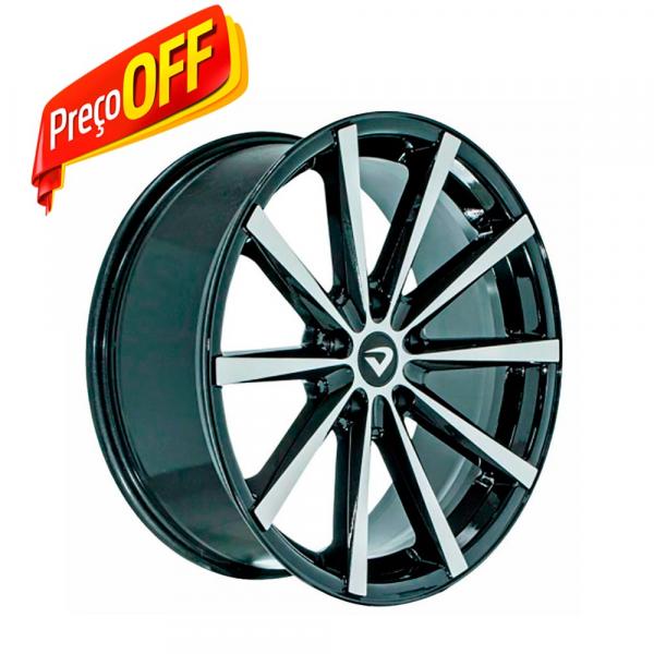 Jogo 4 Rodas Aro 18X7 Monaco Volcano 5x114,3 BD Et35